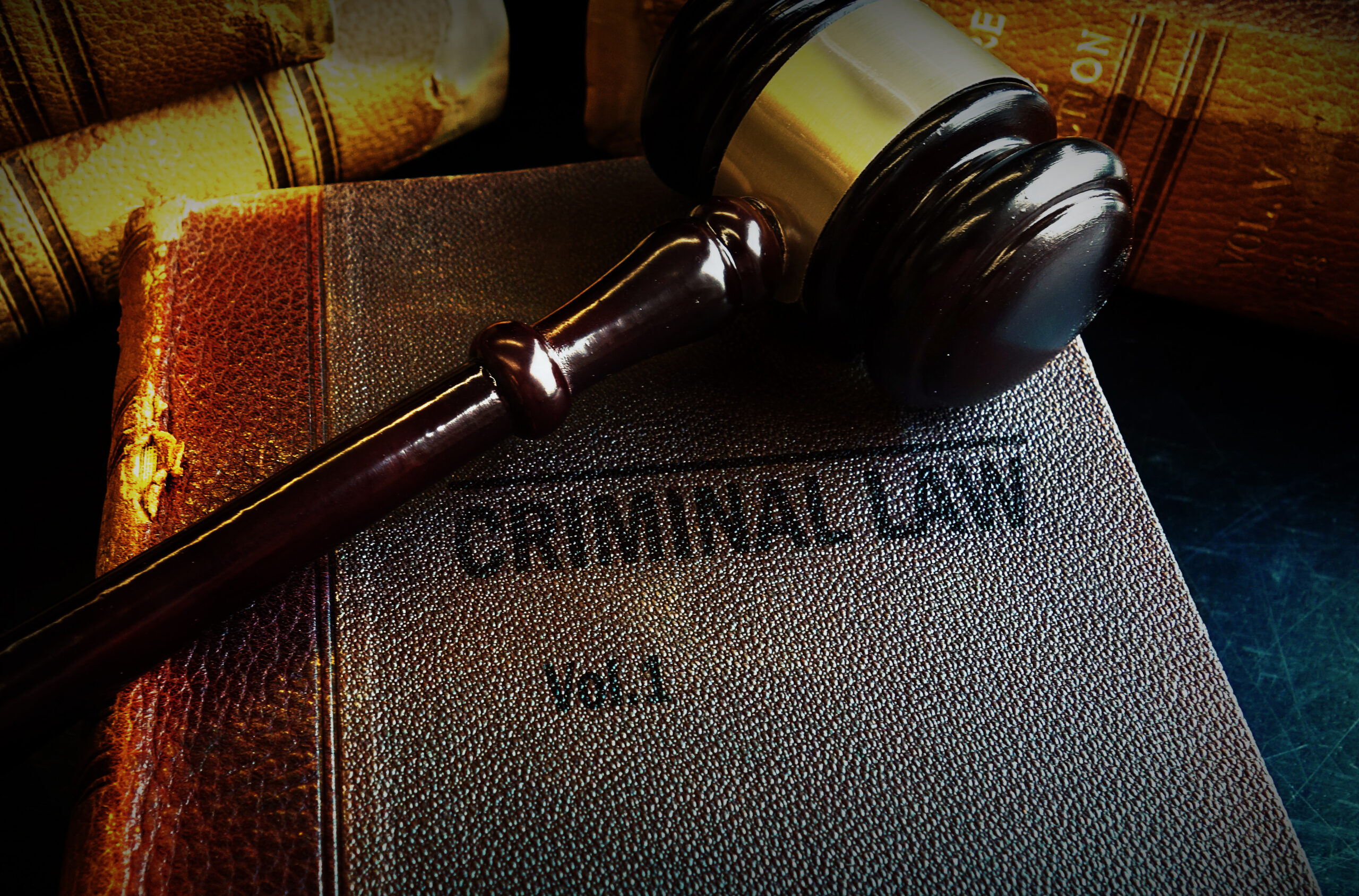 Law books and gavel for Pompano Beach injunction defense